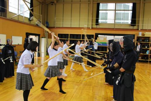 10.5 乙训高等学校 剑道部社团活动体验
