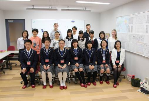 10.5 立命馆高等学校 合影